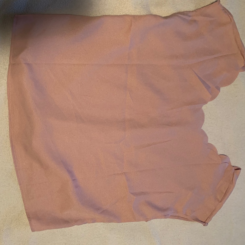 New Scalloped Dress Top